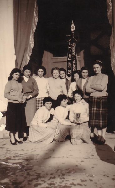 Anni 50 - Gruppo Azione Cattolica - Fonte Gigi Clementi